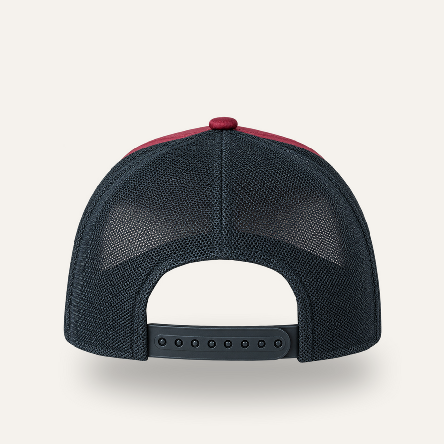 Burgundy/Black | back view | BN0035M