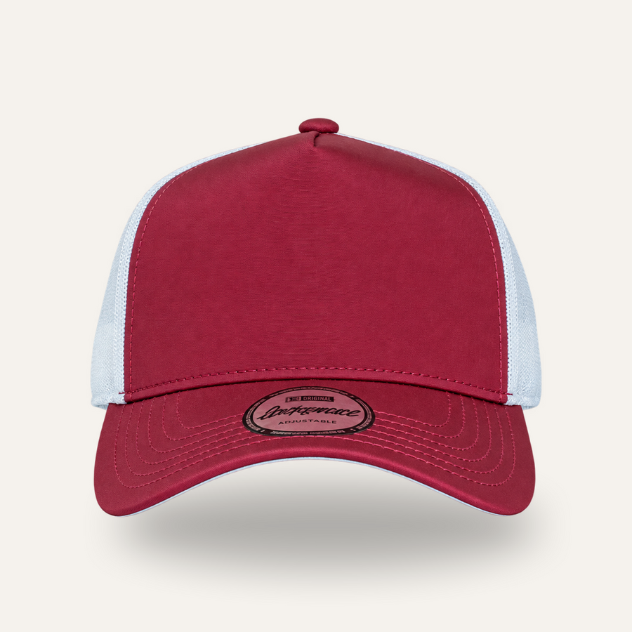 Burgundy/White | front view | BN0035M